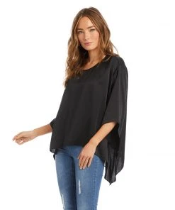 Karen Kane Flare Hem Top Clothing