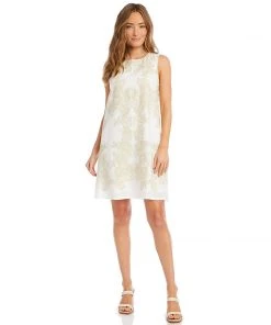 Karen Kane Clothing Embroidered Shift Dress