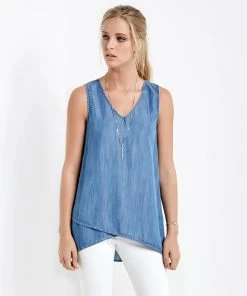 Karen Kane Asymmetric Tank