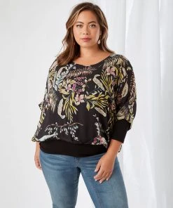 Karen Kane Plus Size Blouson Top