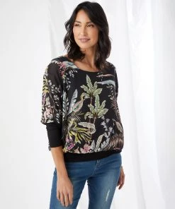 Karen Kane Blouson Top