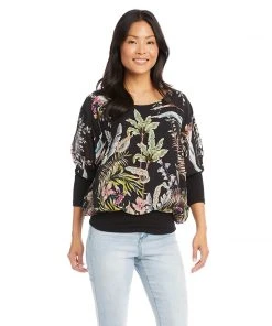 Karen Kane Blouson Top