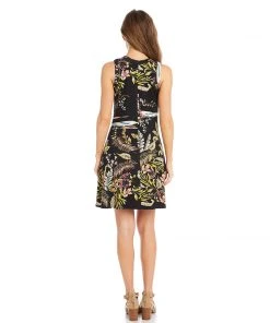 Karen Kane Petite Size Halter Dress