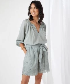 Karen Kane Peasant Top Tops