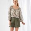Karen Kane Clothing Peasant Top