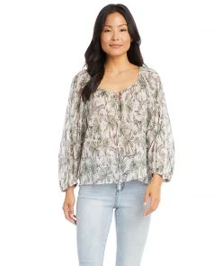 Karen Kane Clothing Peasant Top
