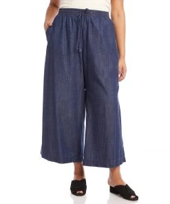 Karen Kane Plus Size Wide Leg Pants