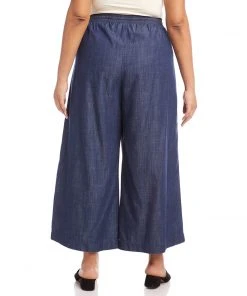 Karen Kane Plus Size Wide Leg Pants