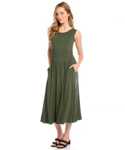 Karen Kane Sleeveless Artisan Dress