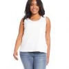 Karen Kane New Arrivals Plus Size Scoop Tank