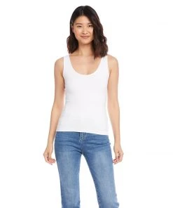 Karen Kane Petite Size Scoop Tank Tops