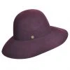 Karen Kane Raw Edge Wide Brim Accessories