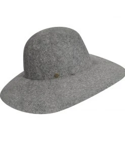 Karen Kane Raw Edge Wide Brim Accessories